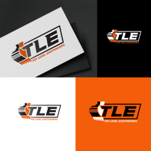 TLE     Top level earthworks | Logo-Design von nzdesigners