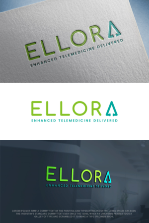ELLORA : Enhanced Telemedicine Delivered | Logo Design by GoodTimes$$$