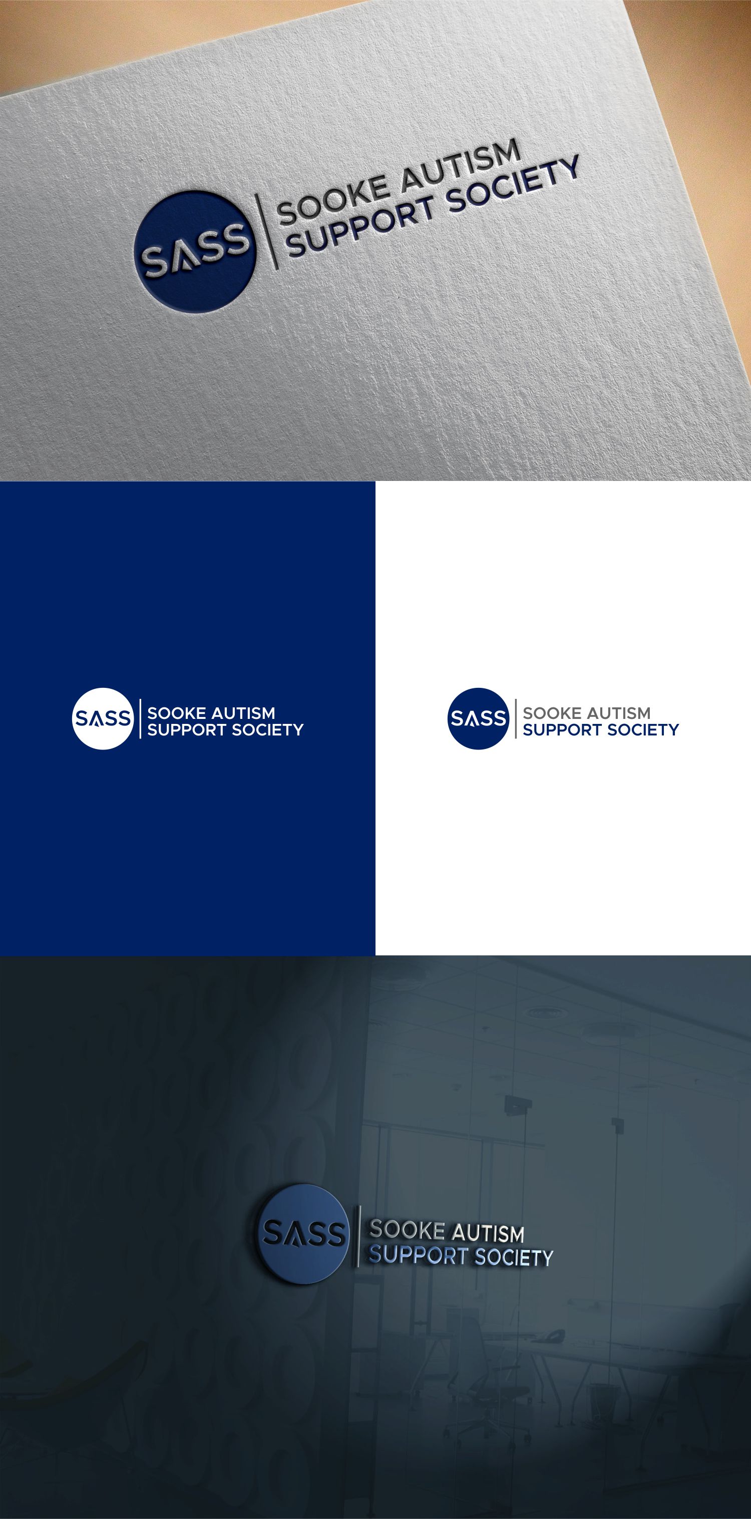 Logo Design by 92logo for Sooke Autism Support Society (SASS) | Design #24565259