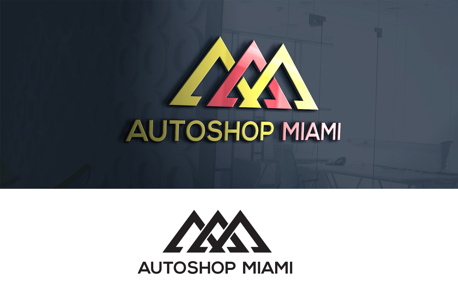 Logo Design by renderman for Auto Exhibit LLC dba AutoShop Miami | Design #24566228