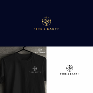 Fire & Earth | Logo Design by ZiangArt_Studio
