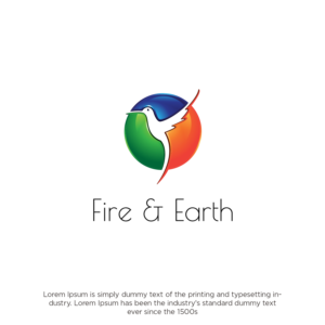 Fire & Earth | Logo Design by cahayafatimah