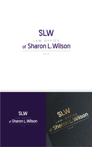 Law Office of Sharon L. Wilson, PLLC | Logo Design by *mary