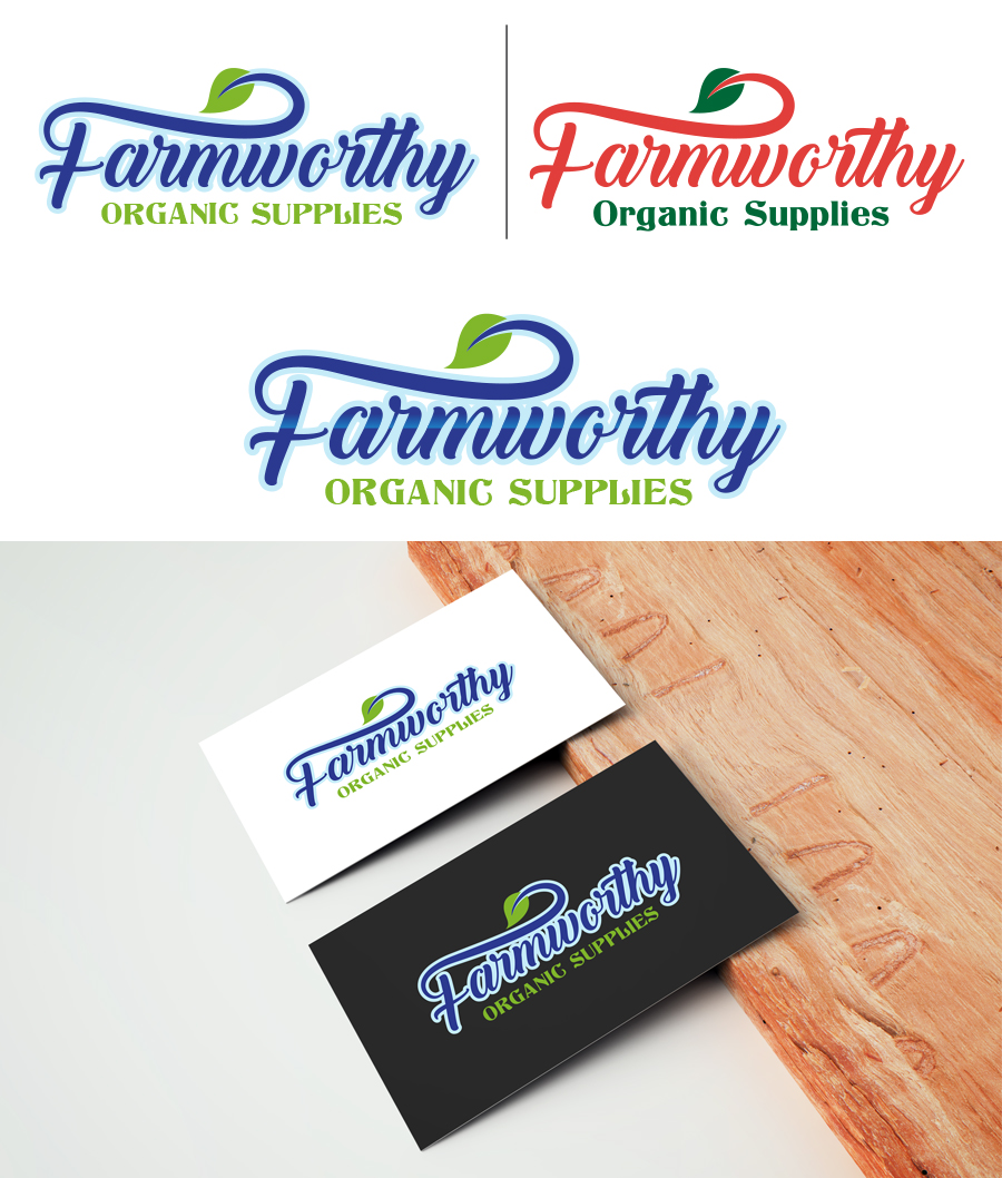 Logo Design by Design_Drafts for Farmworthy Organic Supplies | Design #24928225