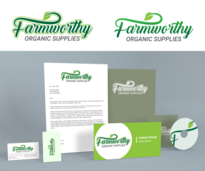 Logo Design by Design_Drafts for Farmworthy Organic Supplies | Design: #24928470