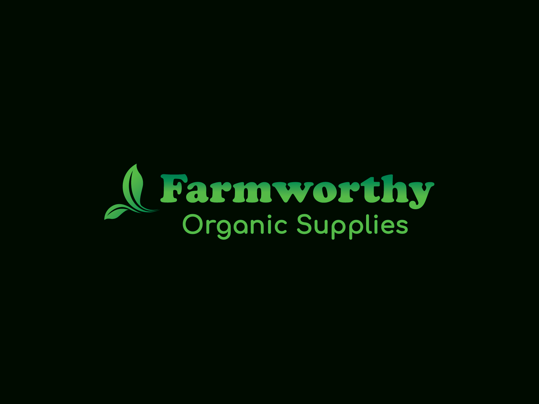 Logo Design by dhamkith for Farmworthy Organic Supplies | Design #24567260