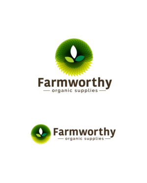 Logo Design by CanDoDesign for Farmworthy Organic Supplies | Design #24564120