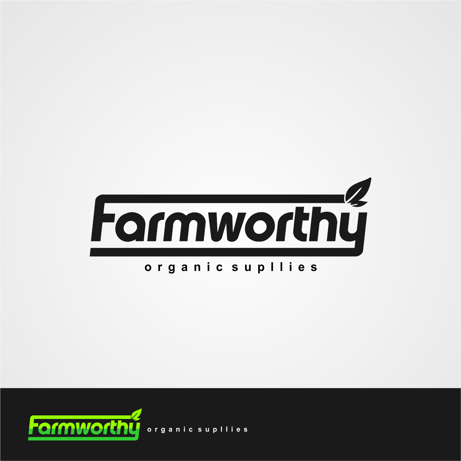 Logo Design by abegraphicworkz for Farmworthy Organic Supplies | Design #24616159