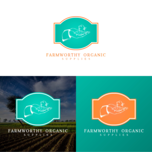 Logo Design by alitjuara for Farmworthy Organic Supplies | Design: #24588096