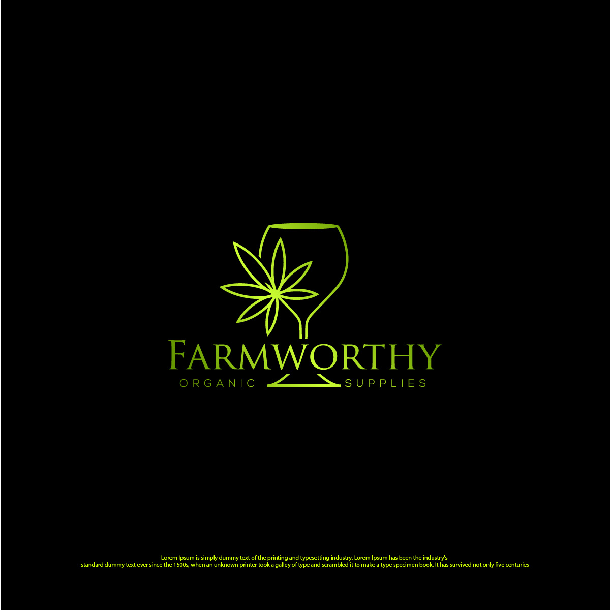 Logo-Design von creative.bugs für Farmworthy Organic Supplies | Design #24565748