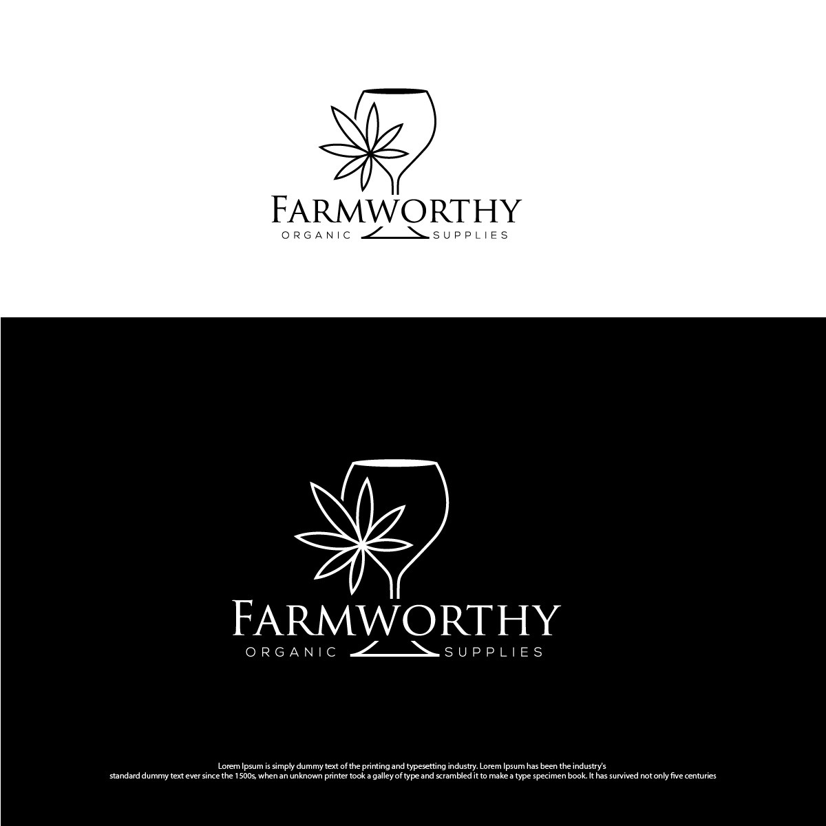 Logo Design by creative.bugs for Farmworthy Organic Supplies | Design #24565749