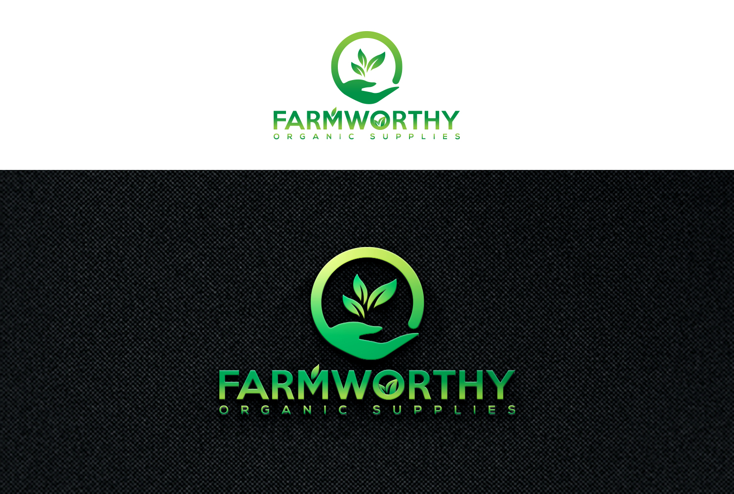 Logo Design by HamzaDeswali for Farmworthy Organic Supplies | Design #24569772