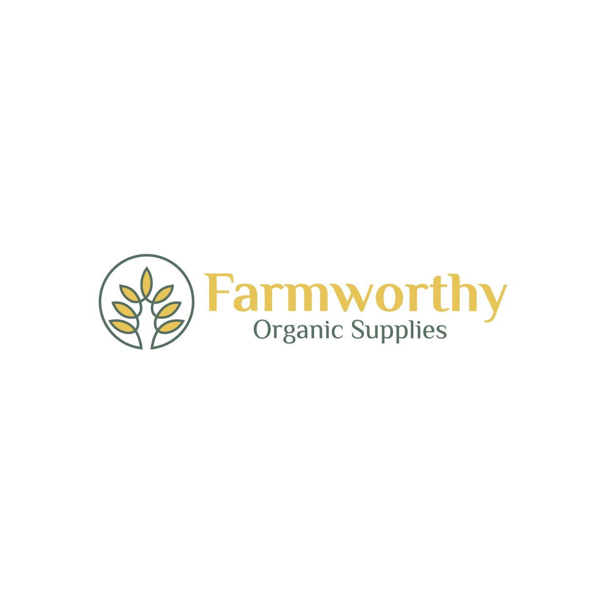 Logo Design by rozT for Farmworthy Organic Supplies | Design #24618929
