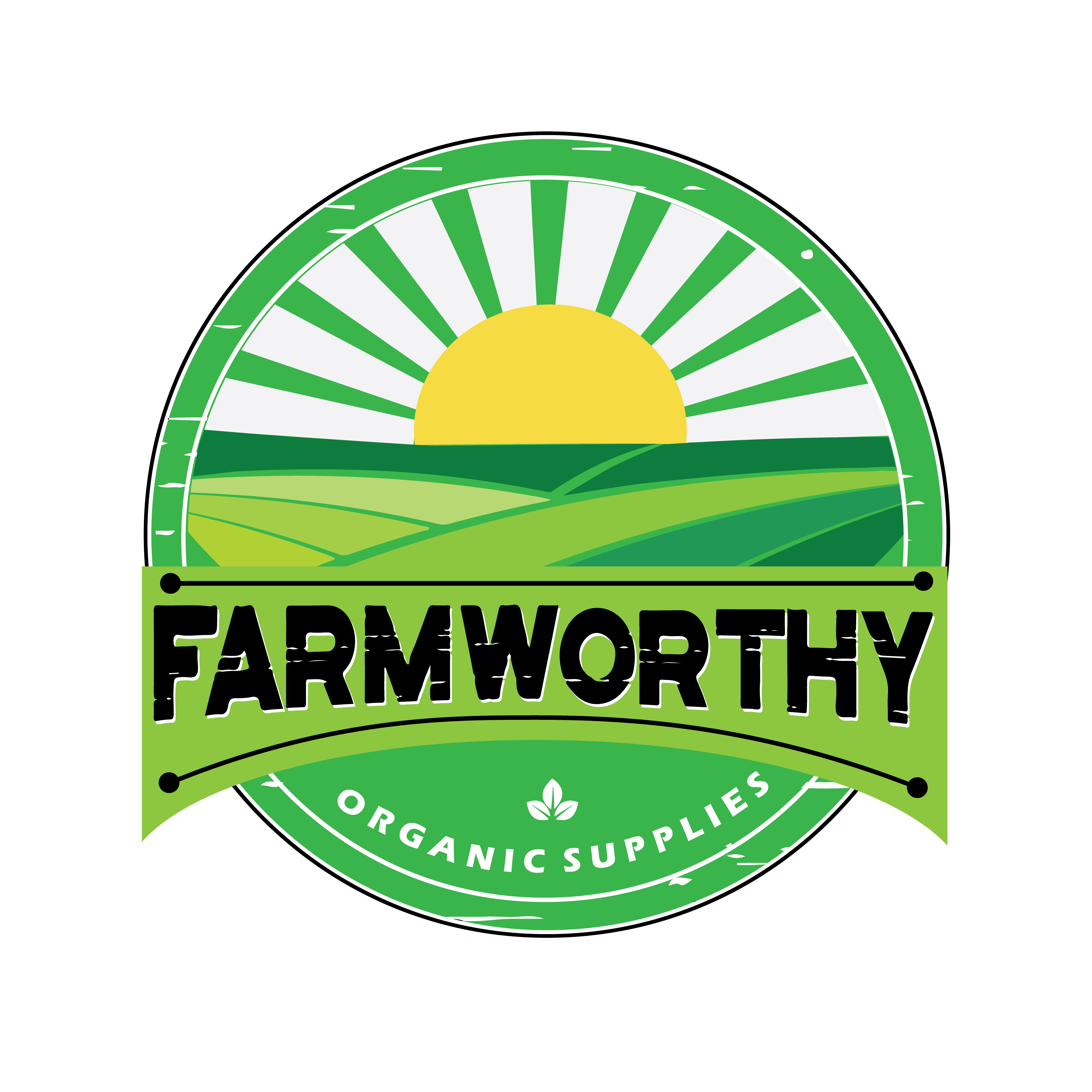 Logo Design by vera.b.mail for Farmworthy Organic Supplies | Design #24811507