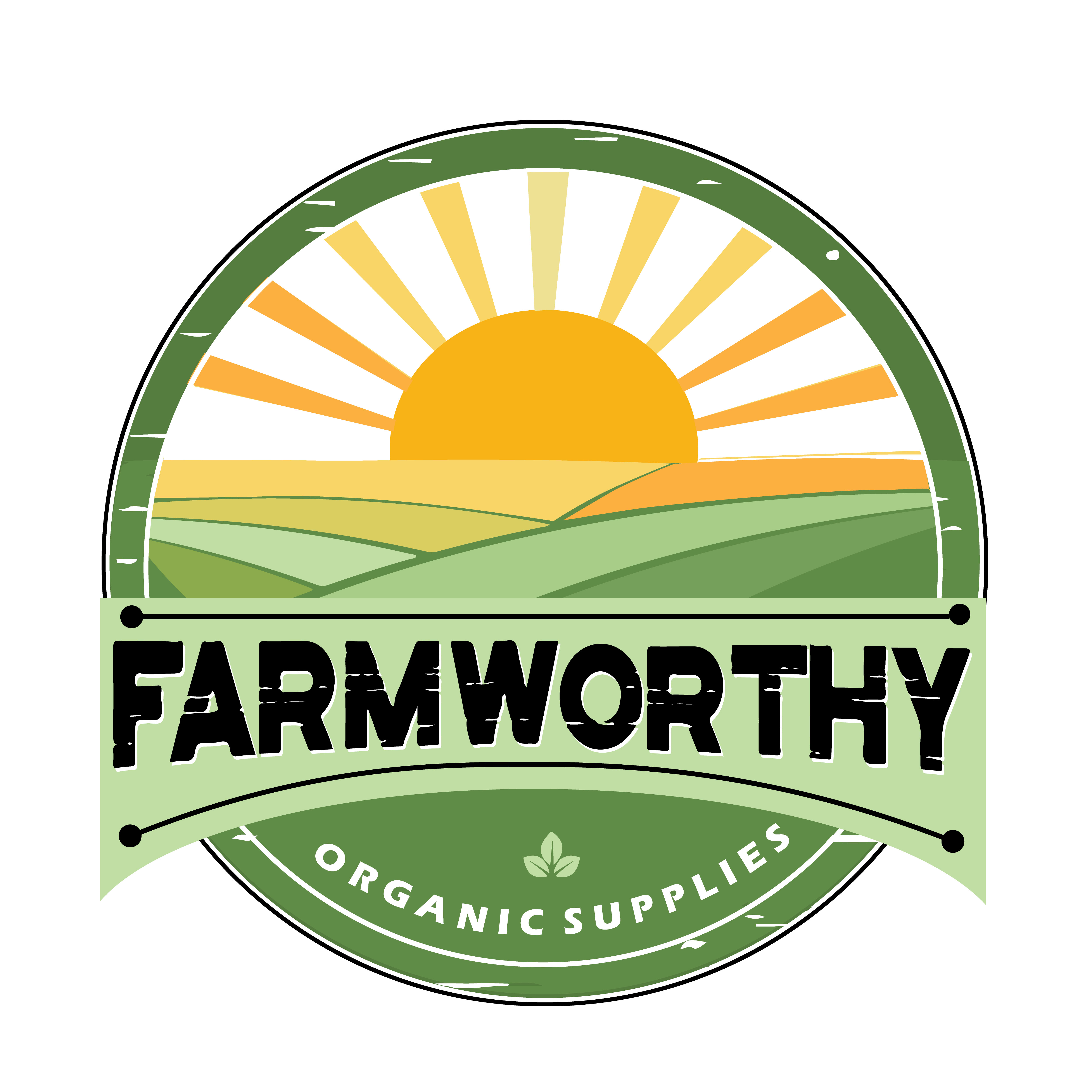 Logo Design by vera.b.mail for Farmworthy Organic Supplies | Design #24822680