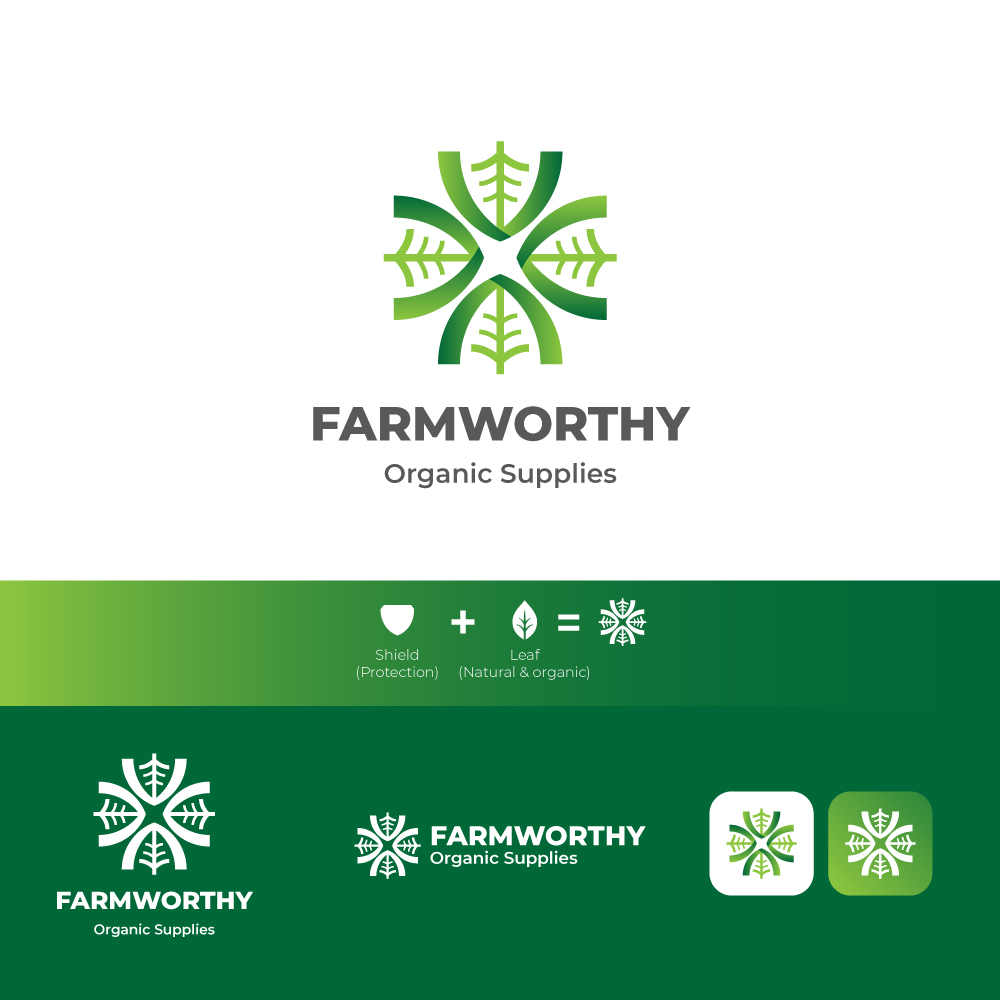 Logo Design by wayansariadi for Farmworthy Organic Supplies | Design #24566417
