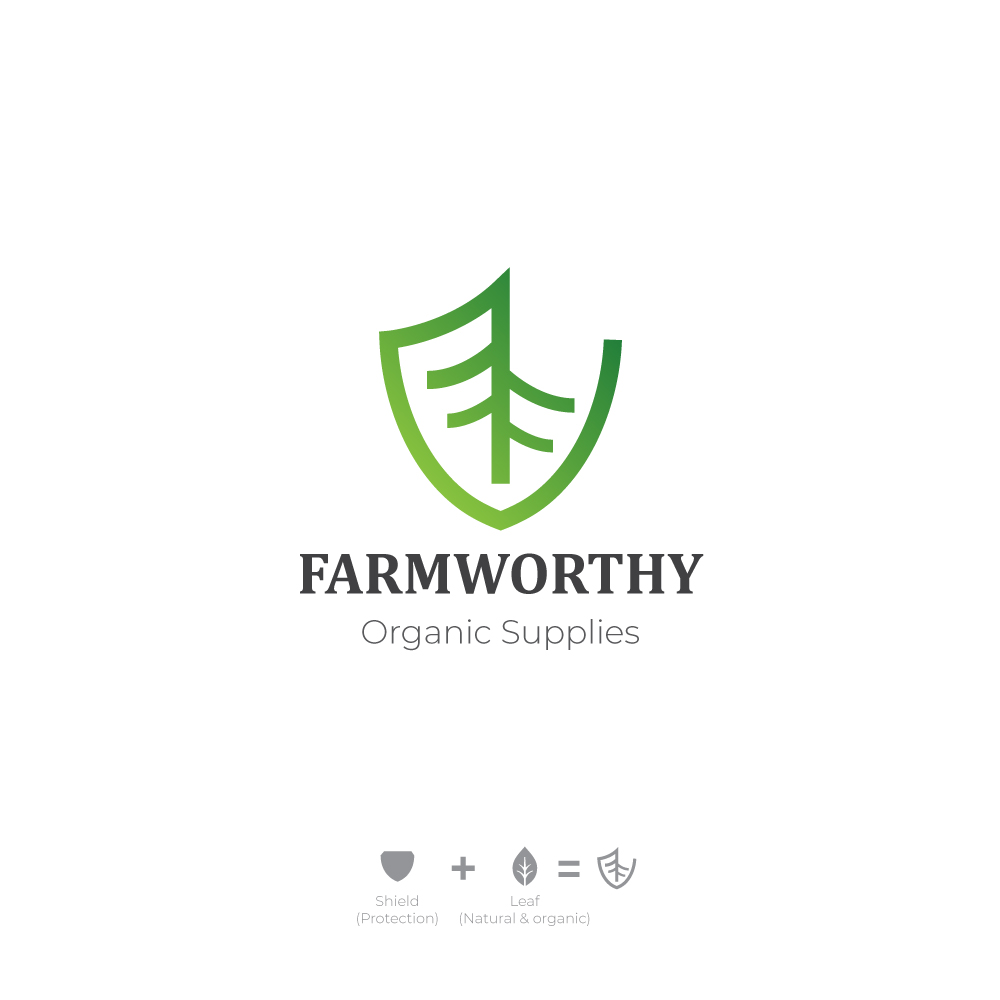 Logo Design by wayansariadi for Farmworthy Organic Supplies | Design #24566440