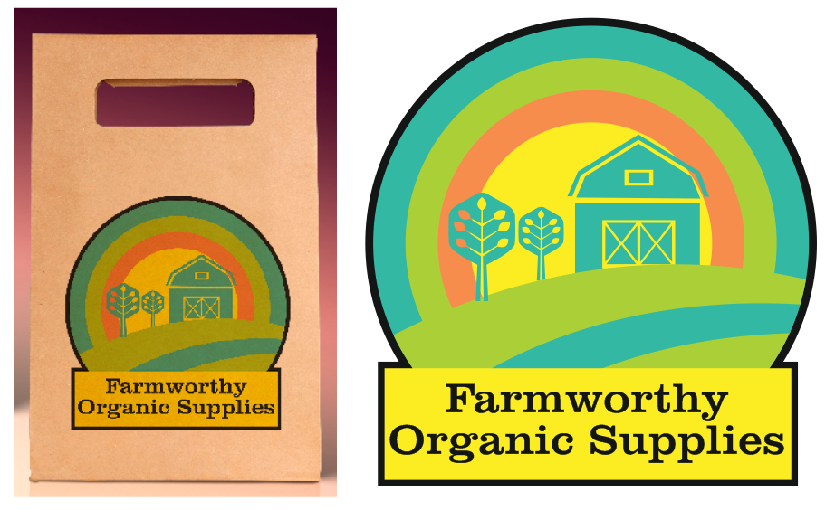 Logo Design by chief.froloff2009 for Farmworthy Organic Supplies | Design #24575913