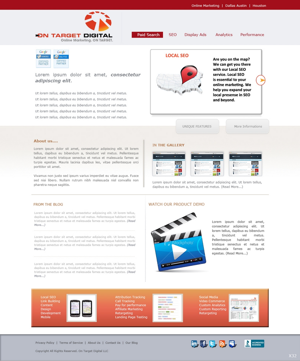 Wordpress Design by pb for this project | Design #727287