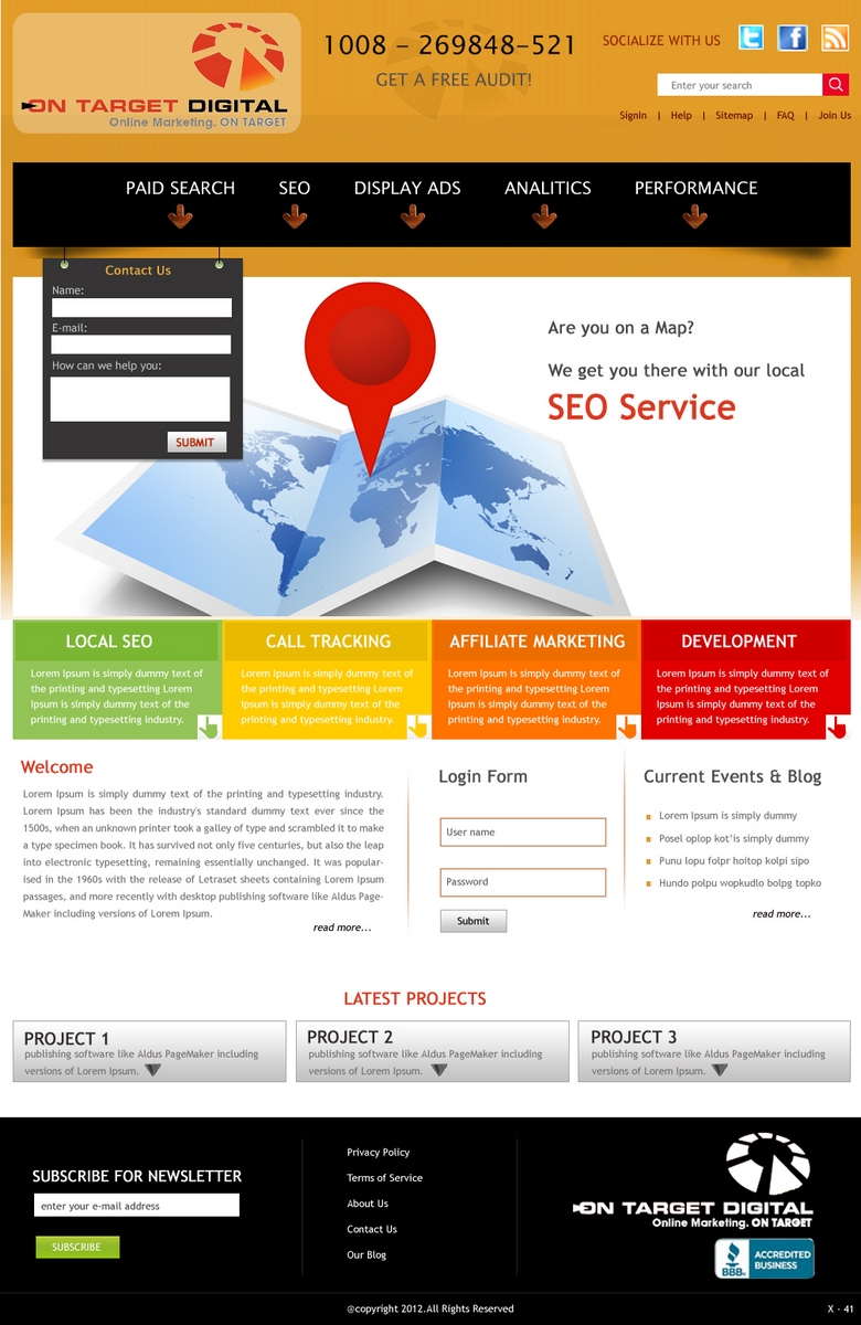 Wordpress Design by pb for this project | Design #727289