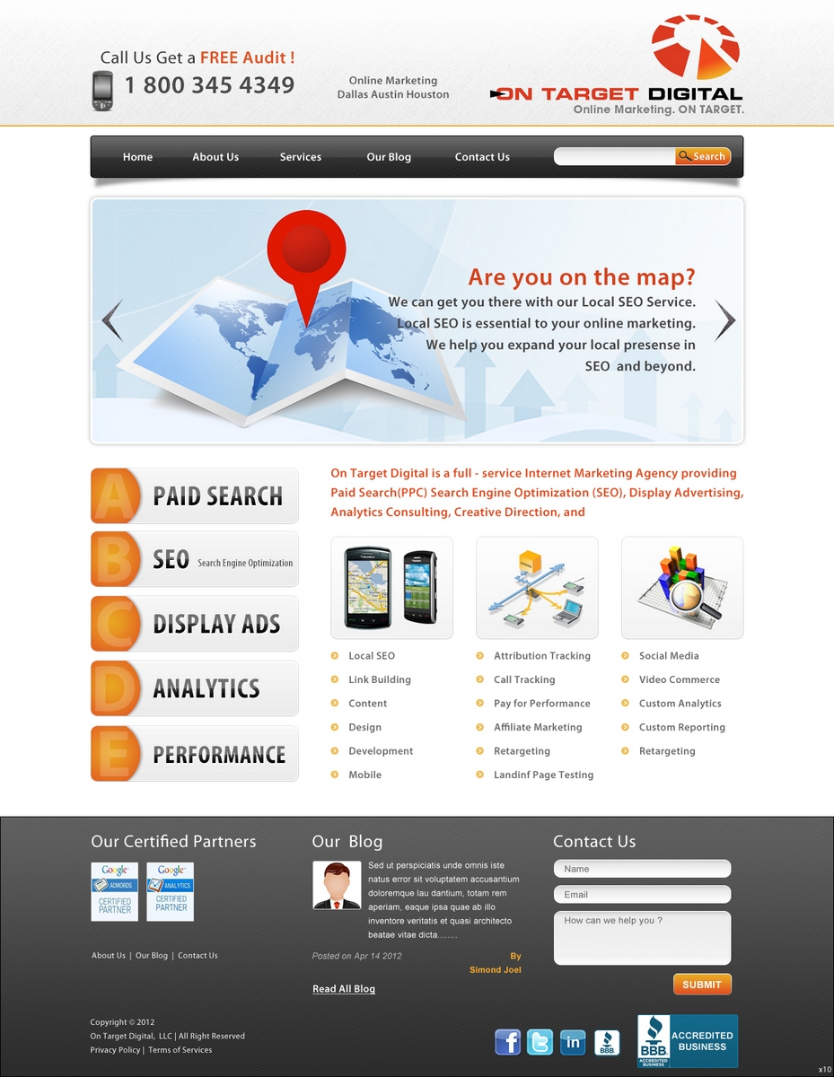 Wordpress Design by pb for this project | Design #728591