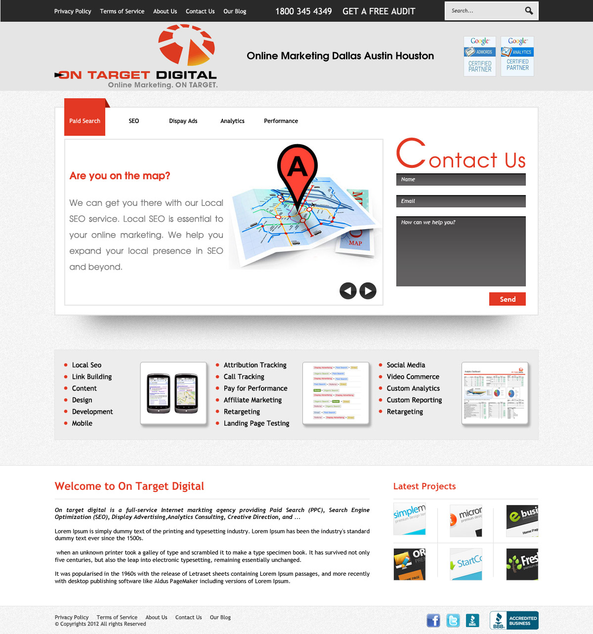 Wordpress Design by OM for this project | Design #731028