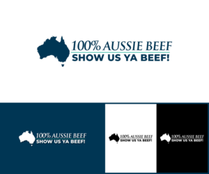 100% Aussie Beef - Show us ya beef | Logo Design by MoonFeather
