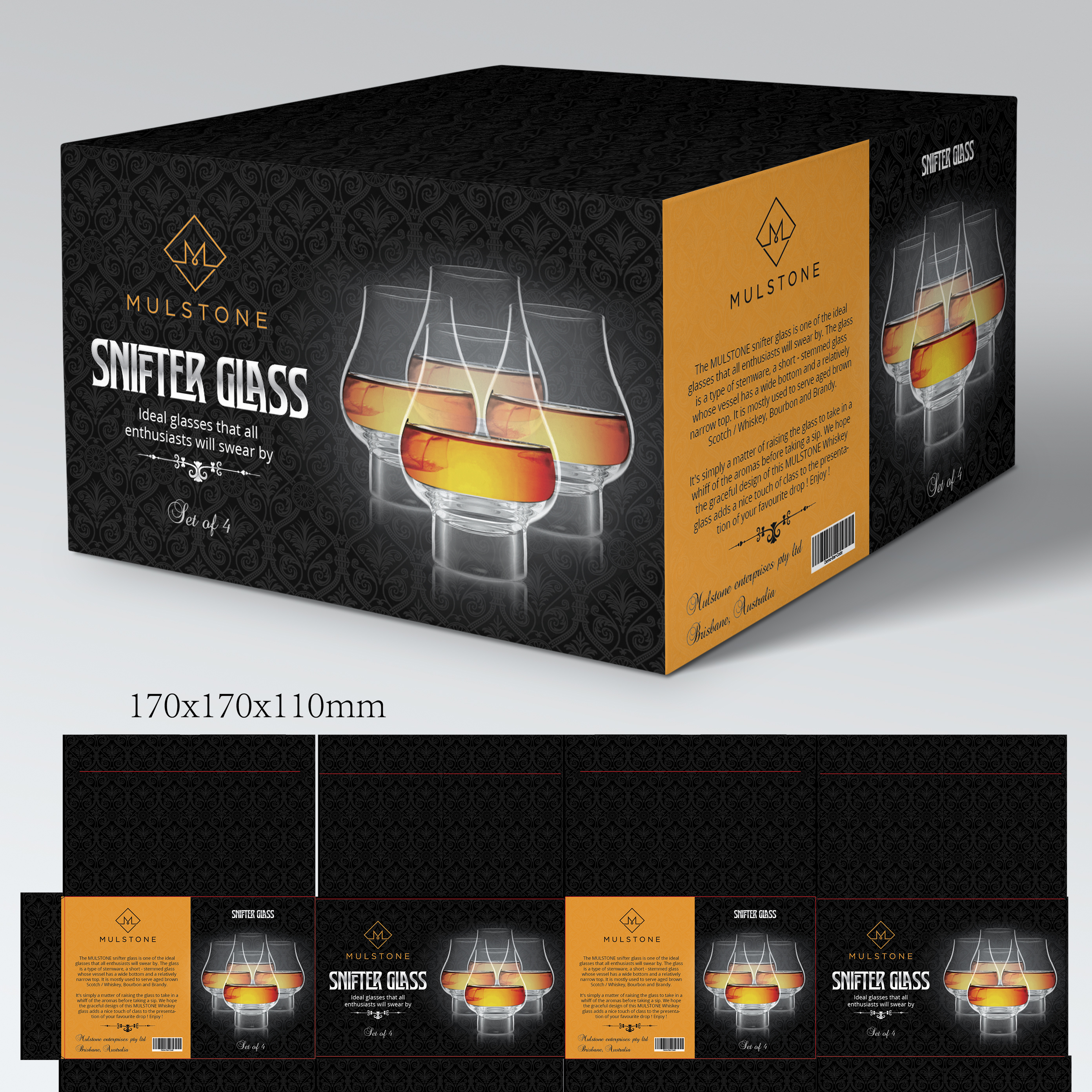 Packaging Design by Navisol Creatives for MULSTONE ENTERPRISES PTY LTD | Design #24575382