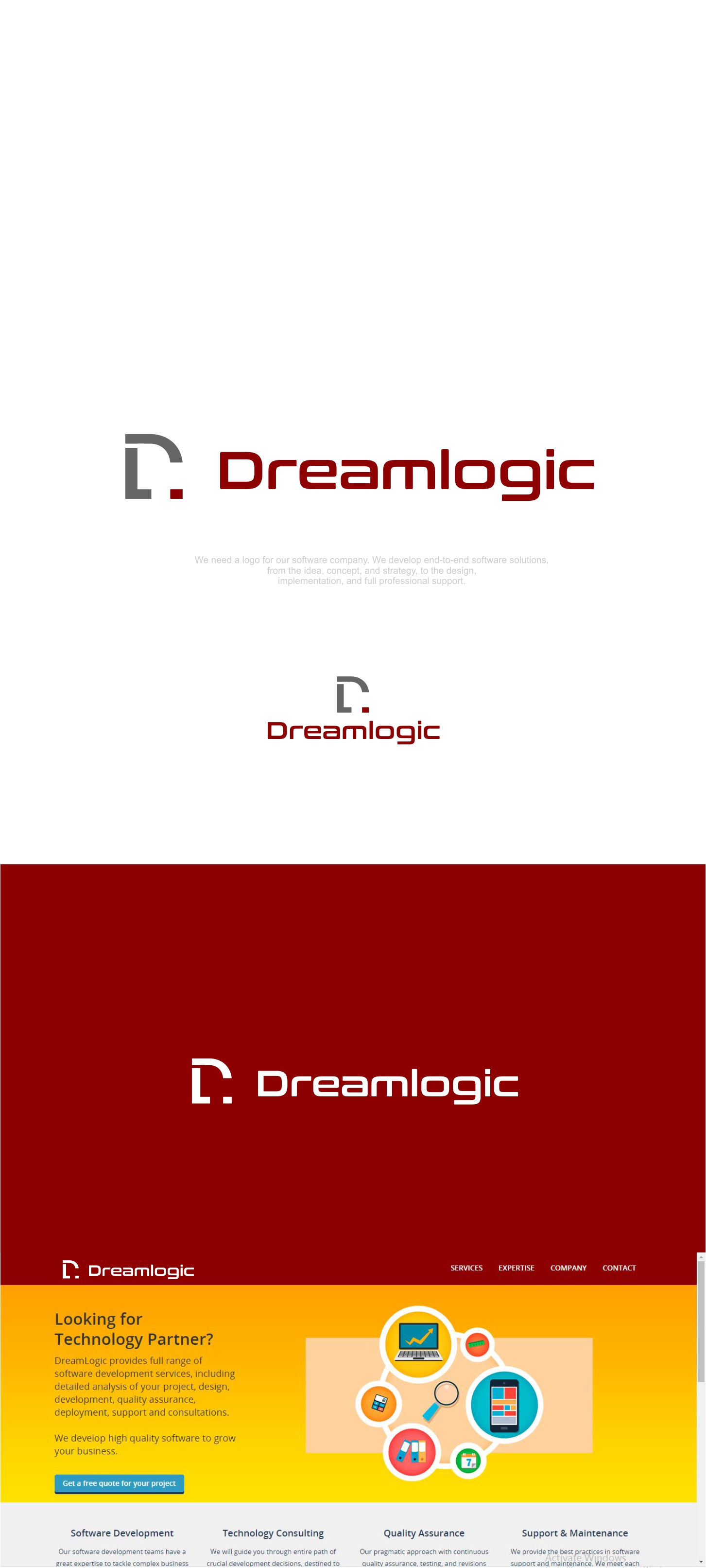 Logo Design by alok bhopatkar for DreamLogic | Design #24612553