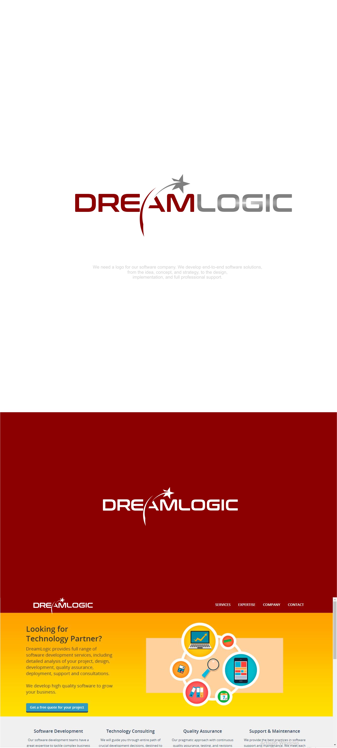 Logo Design by alok bhopatkar for DreamLogic | Design #24624724