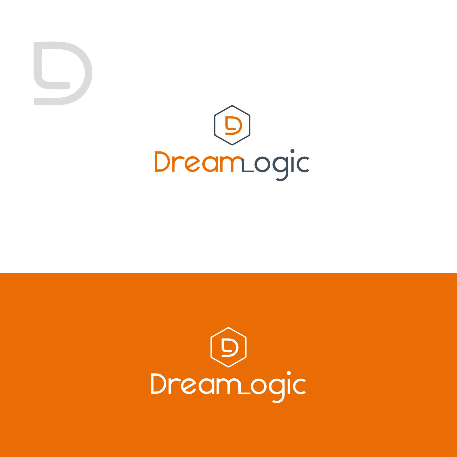 Logo Design by Cut N Cue Media Solutions for DreamLogic | Design #24647662
