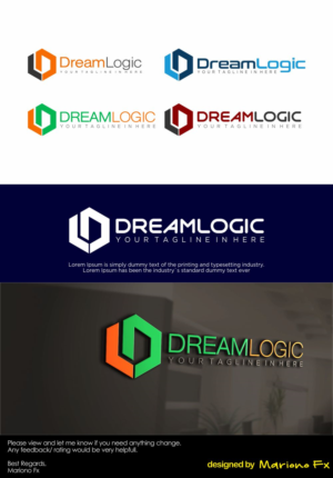 Logo Design by Mariono Fx for DreamLogic | Design: #24566750