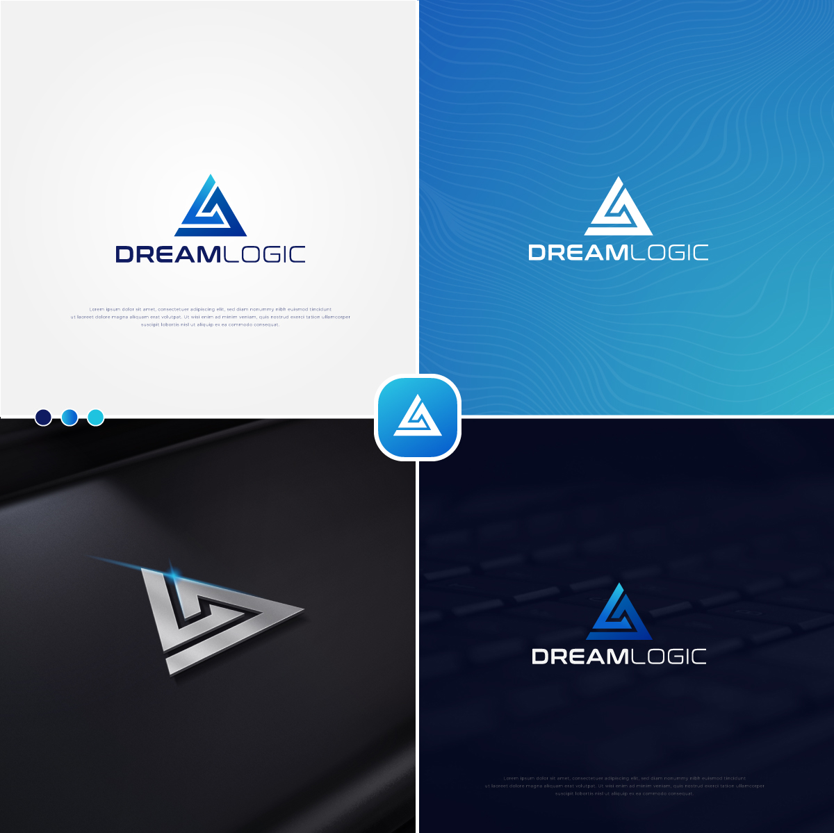 Logo Design by Zybs Graphics for DreamLogic | Design #24614752