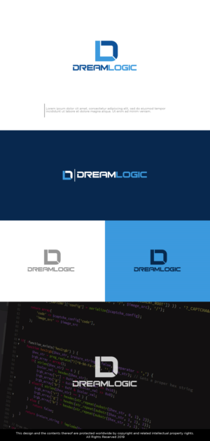 DreamLogic (dreamlogic or DREAMLOGIC, as it fits best in a logo. Two separate wording as