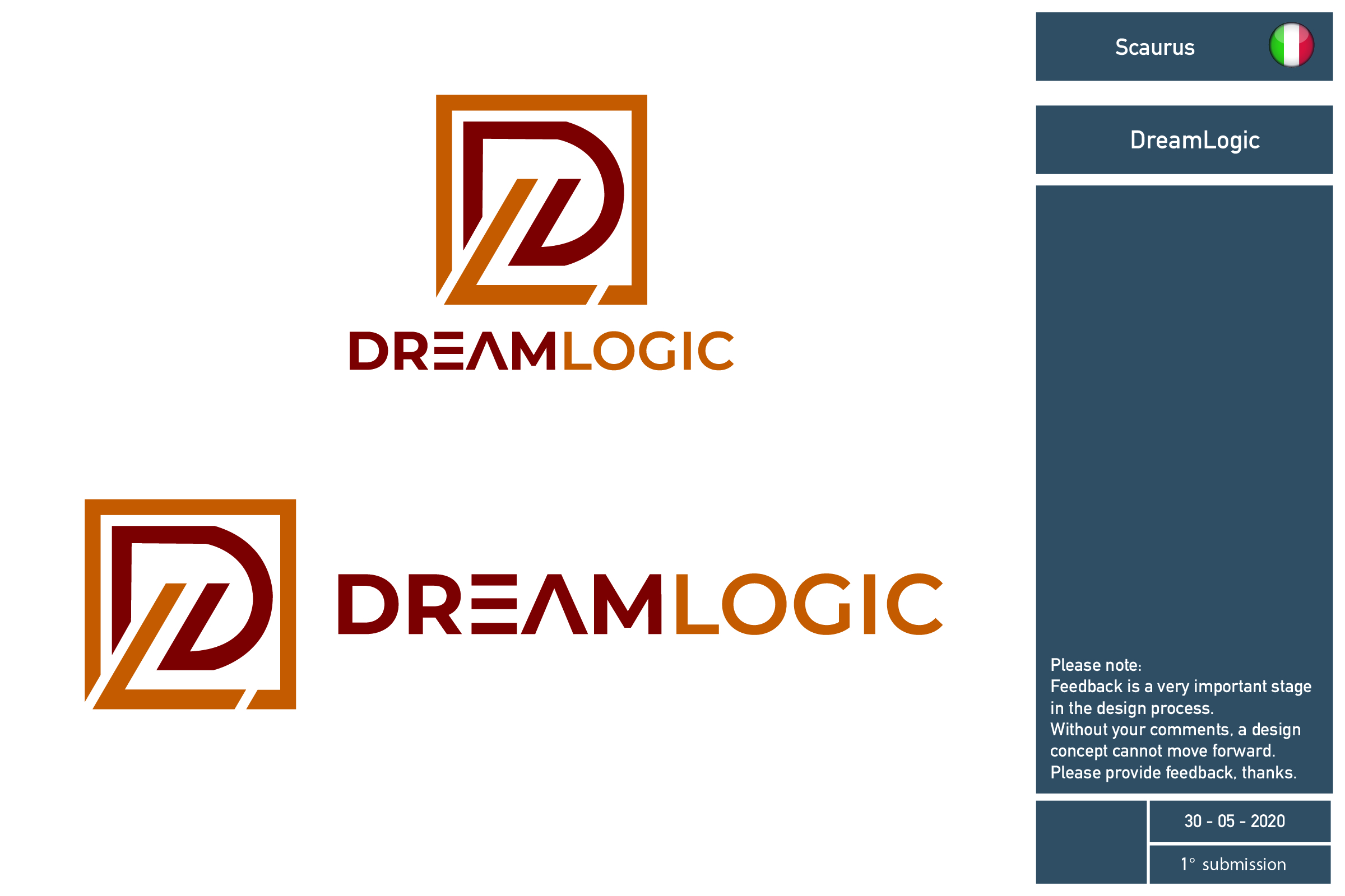 Logo Design by InkThink by Scaurus for DreamLogic | Design #24584503