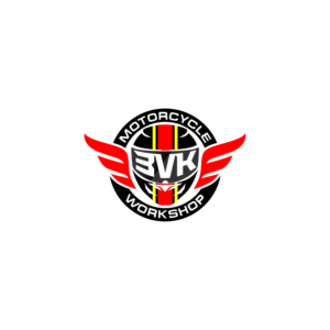 Logo Design by Arham Hidayat for 3VK The Motorcycle Workshop | Design: #24609776