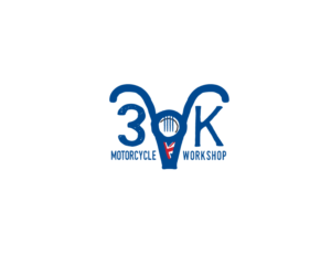 3VK  motorcycle workshop | Logo Design by Buck Tornado