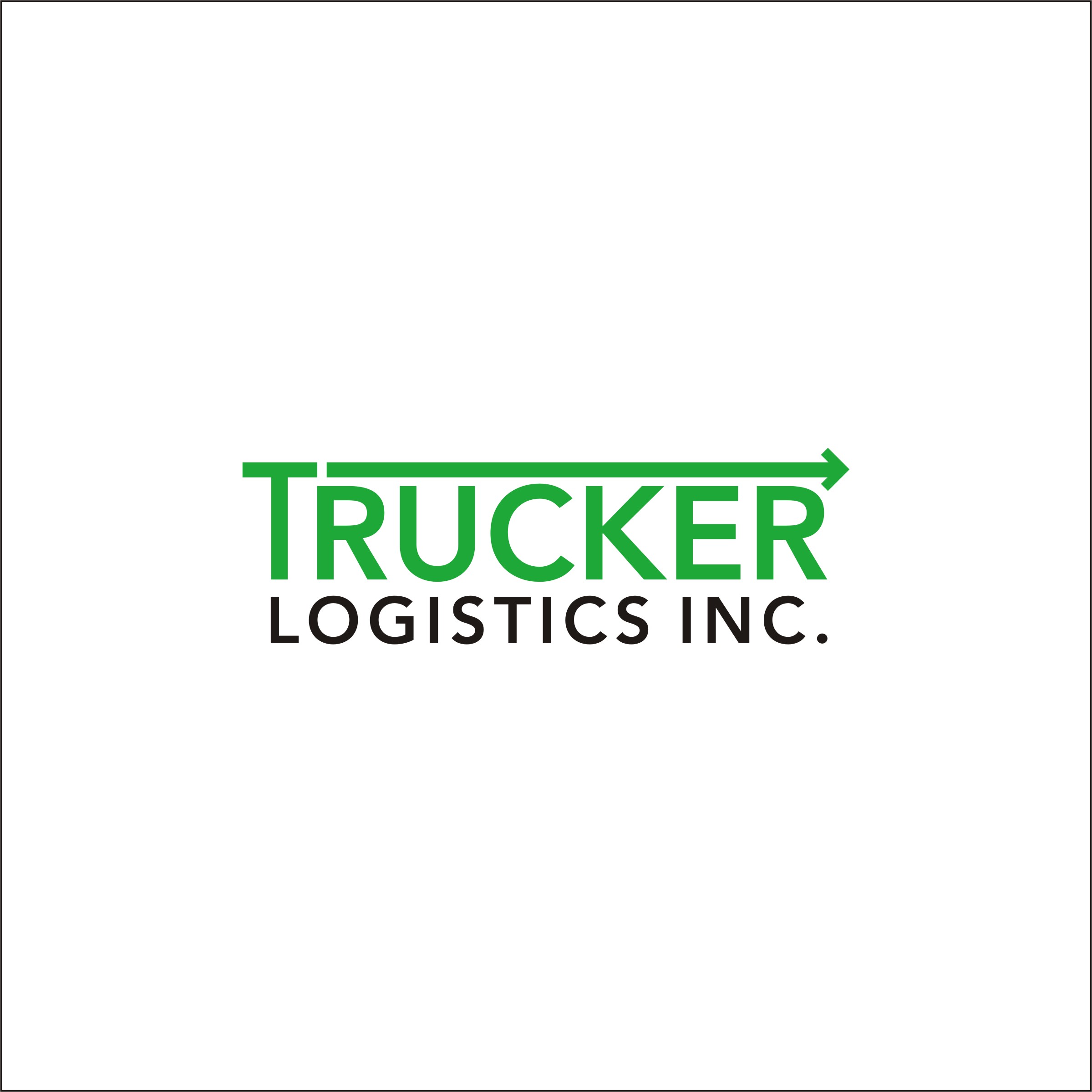 Logo Design by U Sharma for Trucker Logistics LLC | Design #24590384
