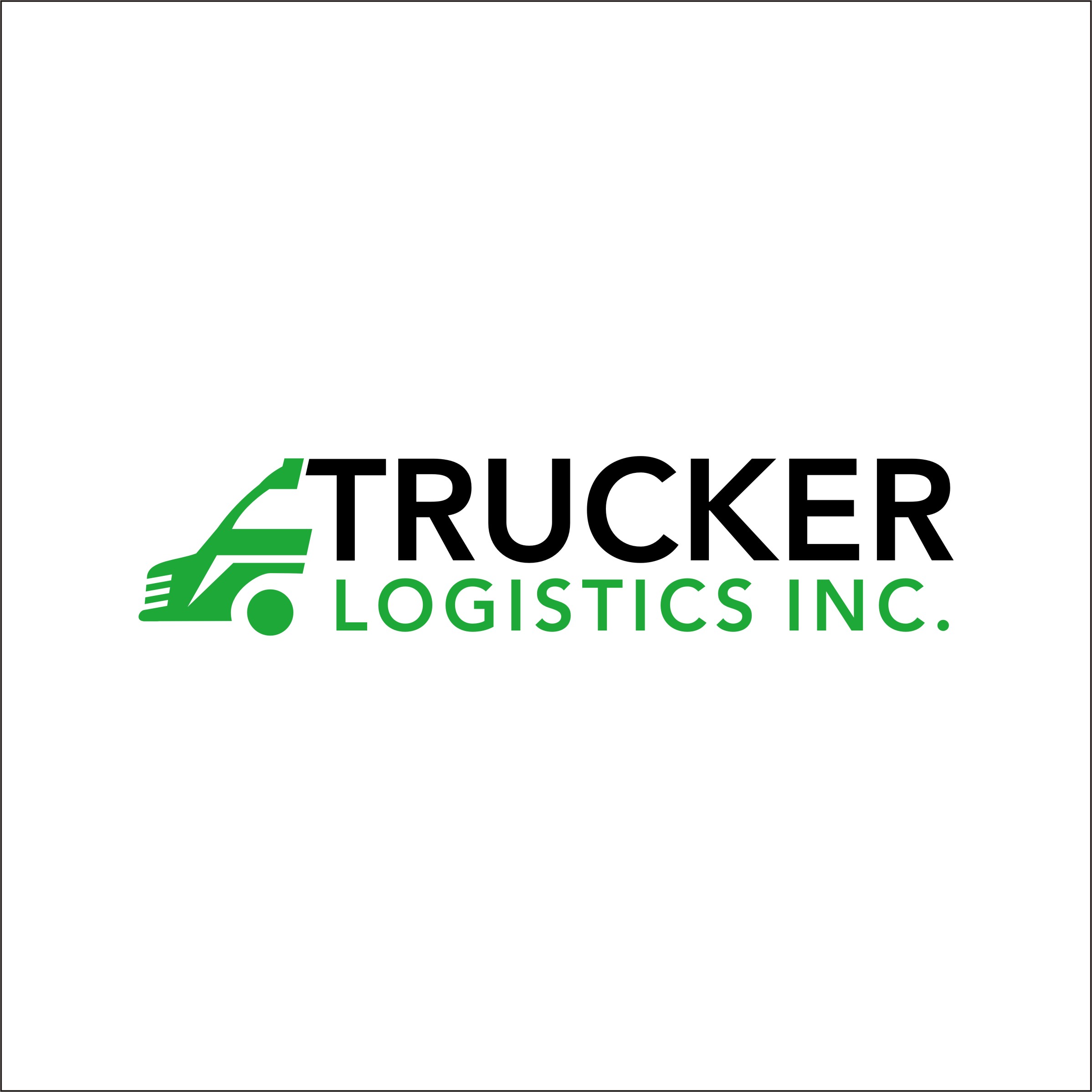 Logo Design by U Sharma for Trucker Logistics LLC | Design #24591717