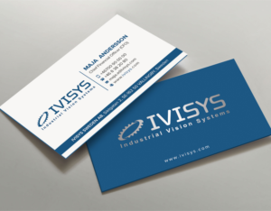 Ivisys - Automated robotic Inspection with AI need new business cards | Visitenkarten-Design von sabbir049