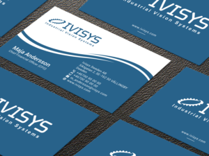 Ivisys - Automated robotic Inspection with AI need new business cards | Visitenkarten-Design von Bold Pixels