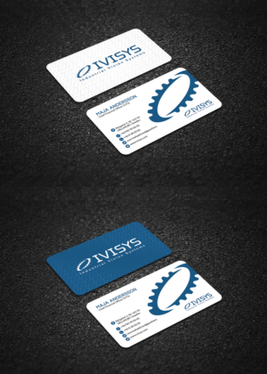 Ivisys - Automated robotic Inspection with AI need new business cards | Visitenkarten-Design von BLUE WINGS