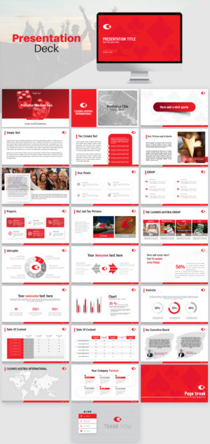 PowerPoint Design by IndreDesign for Casinos Austria (Swiss) AG | Design: #24615539