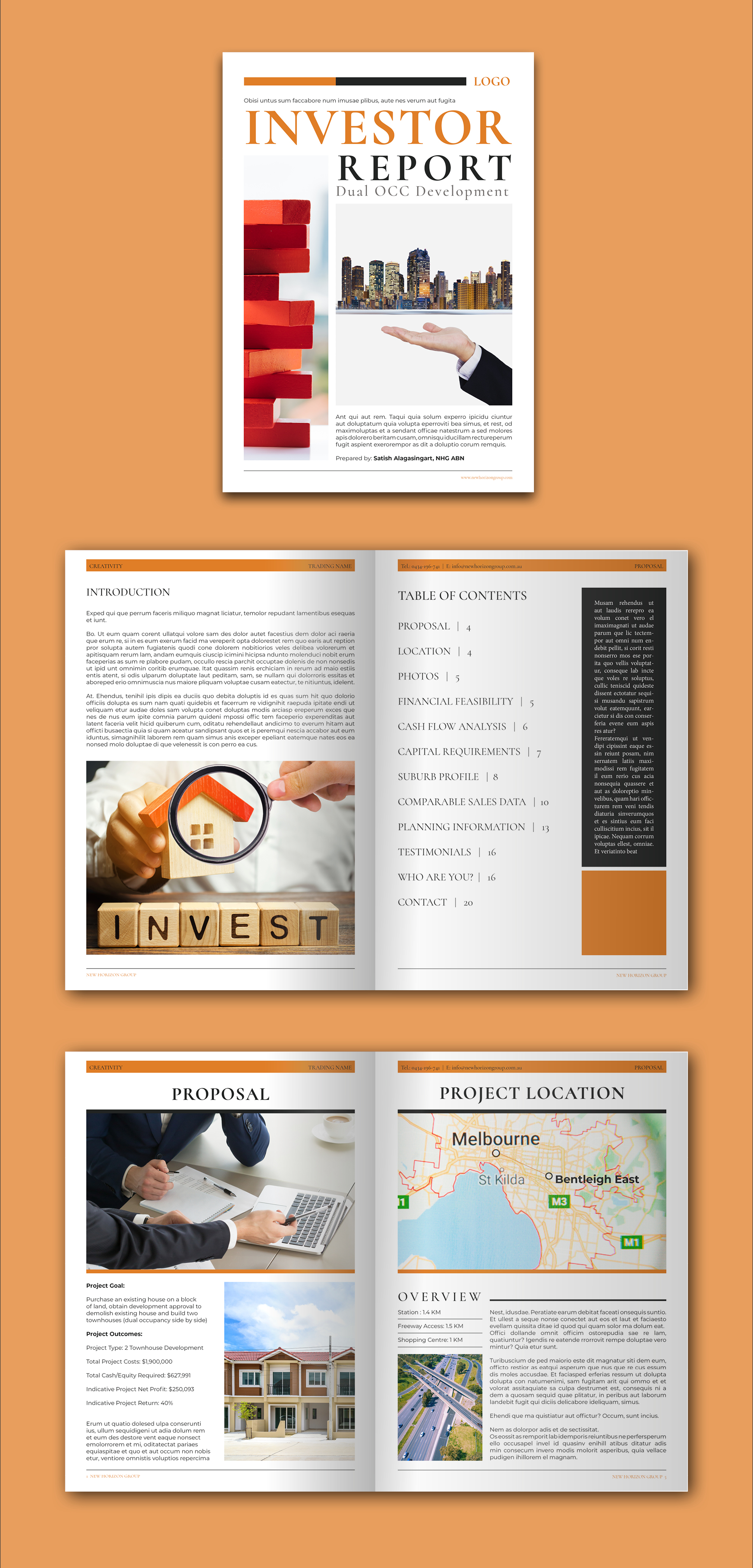 Brochure Design by Louie Fuentes | Manobo Graphic Design Services for New Horizon Group | Design #24617369