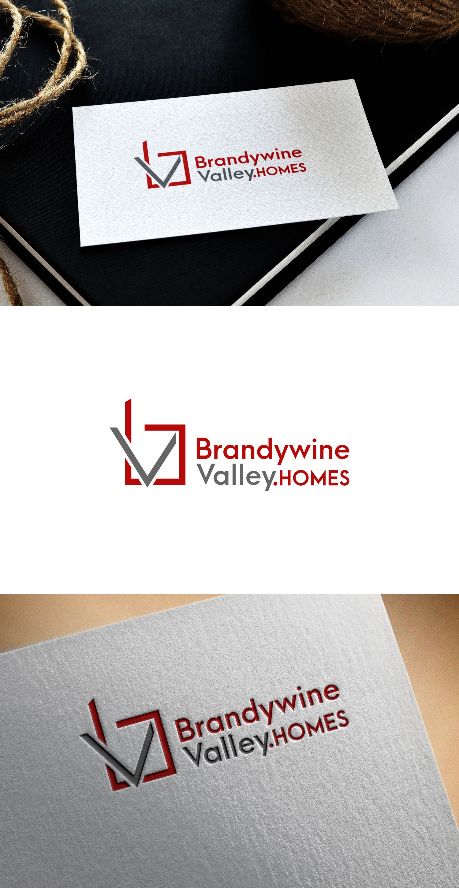 Logo Design by MX LogoArt for BrandywineValleyhomes/Vale Solutions | Design #24585268