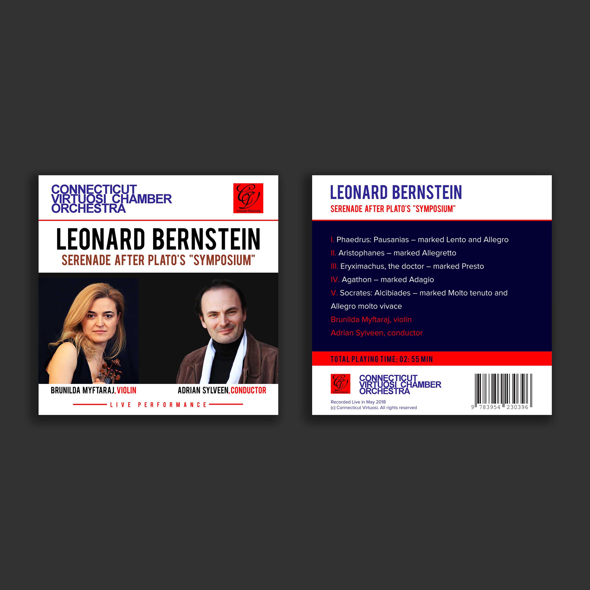 CD Cover Design by sandymanme for Connecticut Virtuosi Chamber Orchestra, Inc.  | Design: #24574322