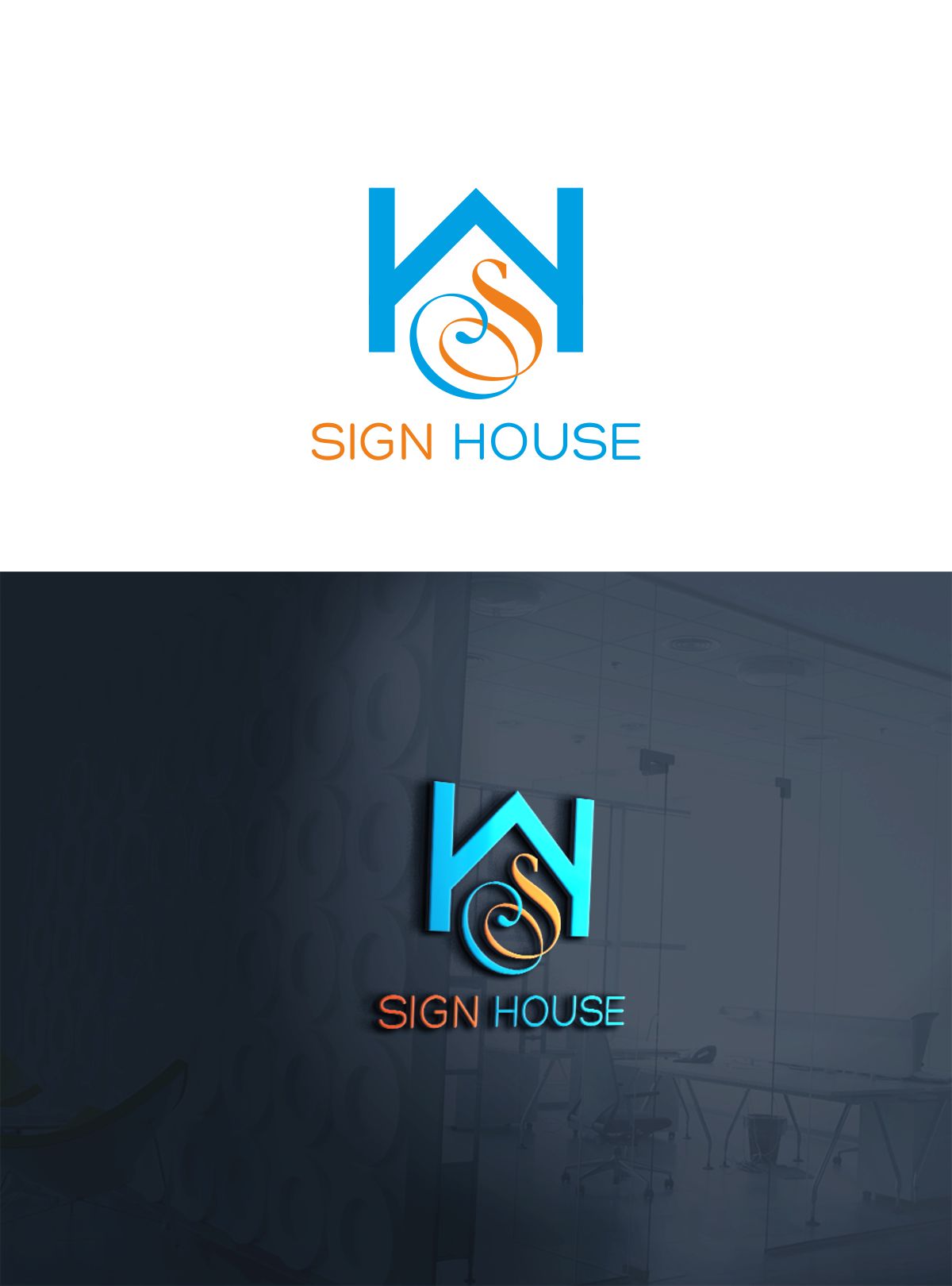 Logo Design by shailesh raut for The Sign House | Design #24569687