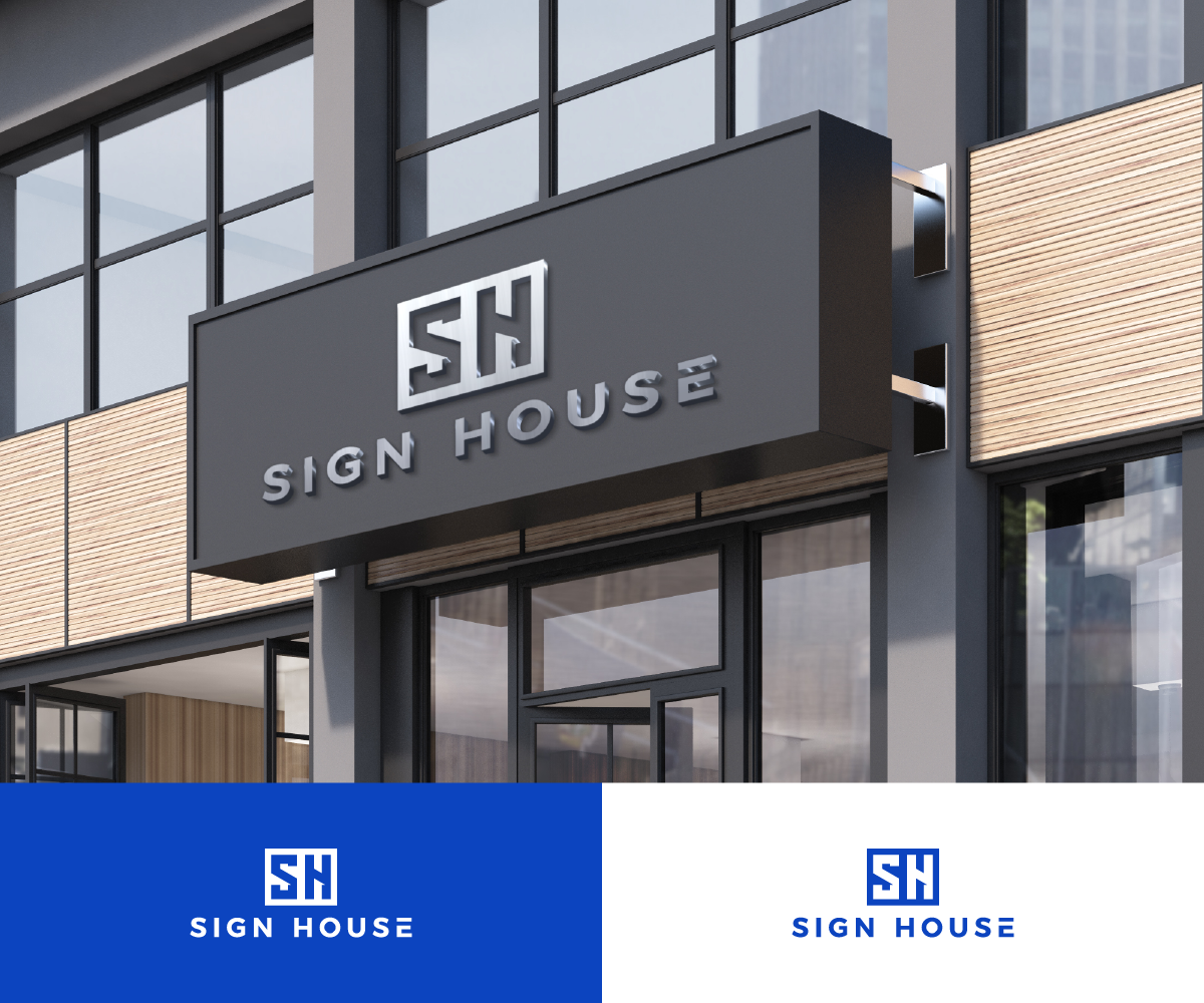 Logo Design by Vetroff for The Sign House | Design #24570279