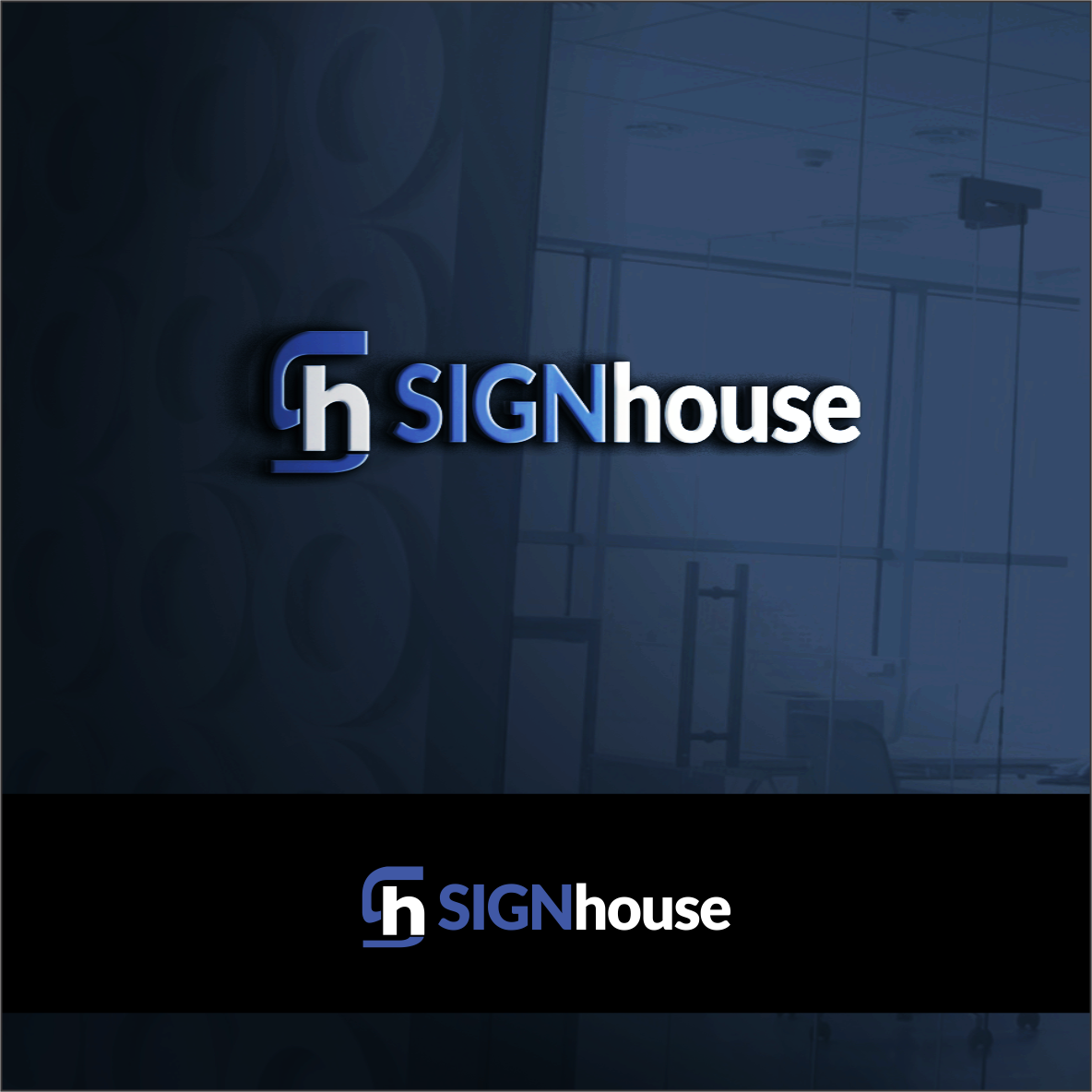 Logo Design by Arham Hidayat for The Sign House | Design #24594199