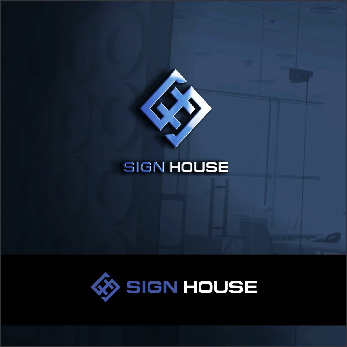 Logo Design by Arham Hidayat for The Sign House | Design #24594200